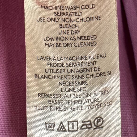 NWT Anthropologie - Pilcro Relaxed Oxford Lilac Buttondown - Women's X-Large - Picture 16 of 16